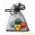 Bescon Dungeon and Wilderness Terrain, Dungeon Feature e Treasure Type Dice Set, conjunto de dados de RPG poliédrico de 4 peças